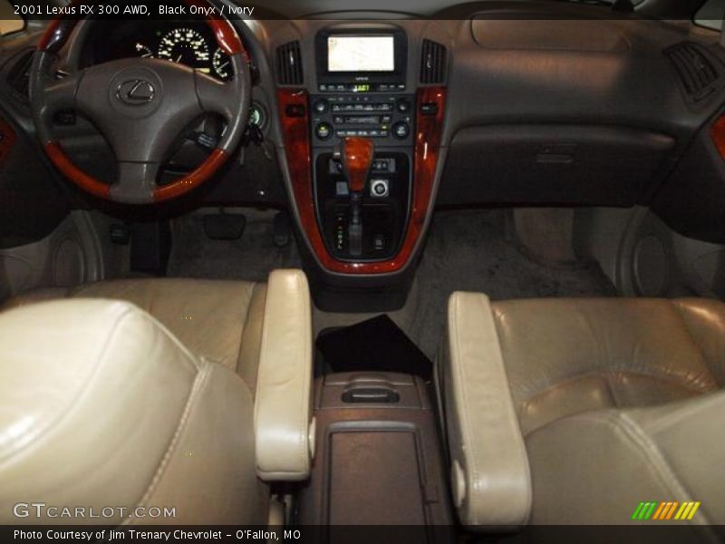 Black Onyx / Ivory 2001 Lexus RX 300 AWD