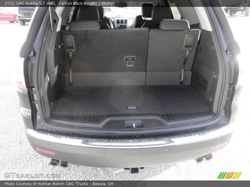 Carbon Black Metallic / Ebony 2012 GMC Acadia SLT AWD