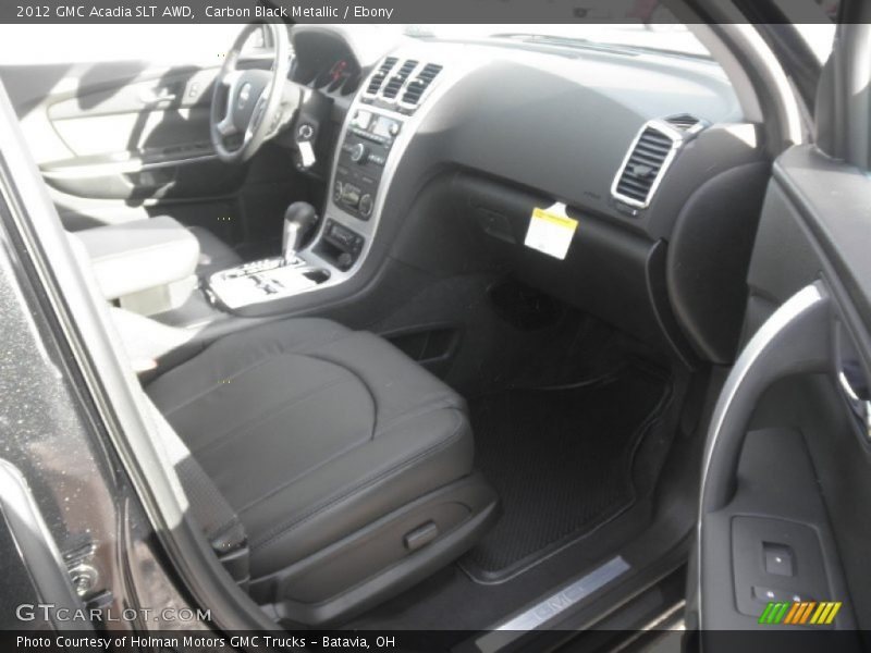 Carbon Black Metallic / Ebony 2012 GMC Acadia SLT AWD