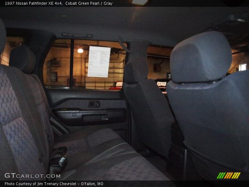 Cobalt Green Pearl / Gray 1997 Nissan Pathfinder XE 4x4