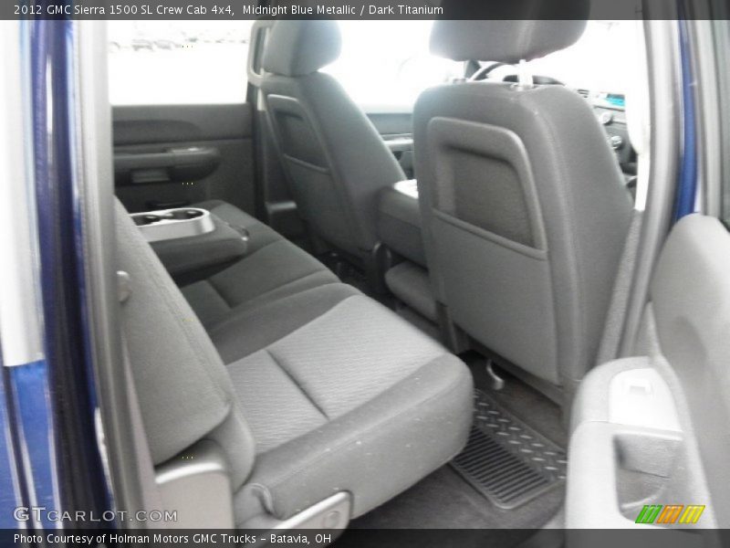 Midnight Blue Metallic / Dark Titanium 2012 GMC Sierra 1500 SL Crew Cab 4x4