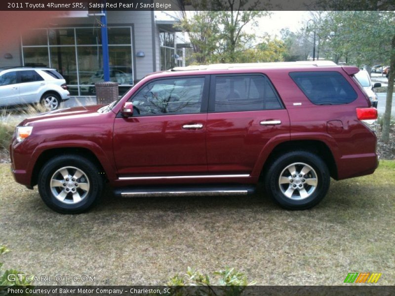 Salsa Red Pearl / Sand Beige 2011 Toyota 4Runner SR5
