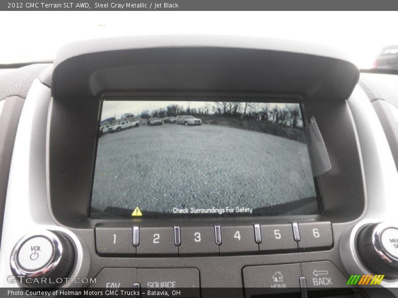 Steel Gray Metallic / Jet Black 2012 GMC Terrain SLT AWD