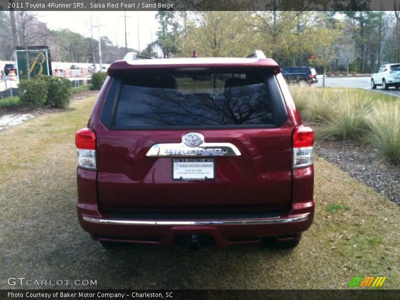 Salsa Red Pearl / Sand Beige 2011 Toyota 4Runner SR5