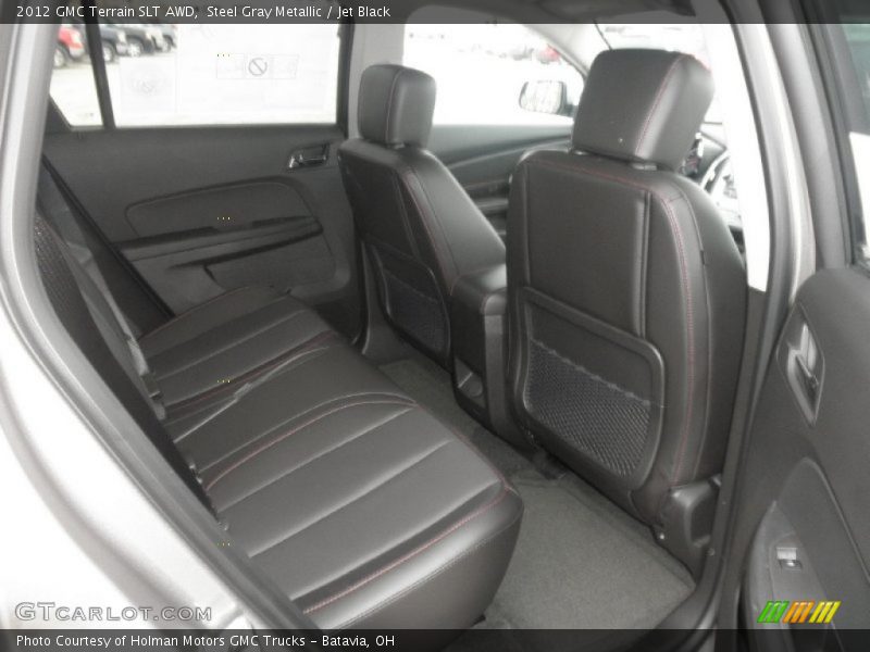 Steel Gray Metallic / Jet Black 2012 GMC Terrain SLT AWD