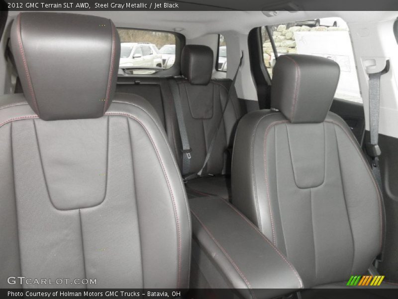 Steel Gray Metallic / Jet Black 2012 GMC Terrain SLT AWD