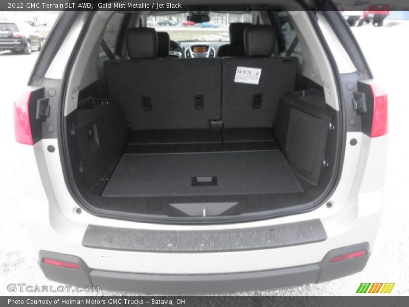 Gold Mist Metallic / Jet Black 2012 GMC Terrain SLT AWD
