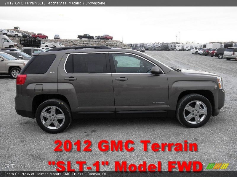 Mocha Steel Metallic / Brownstone 2012 GMC Terrain SLT