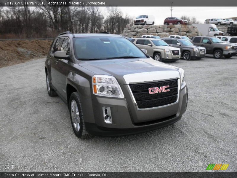 Mocha Steel Metallic / Brownstone 2012 GMC Terrain SLT