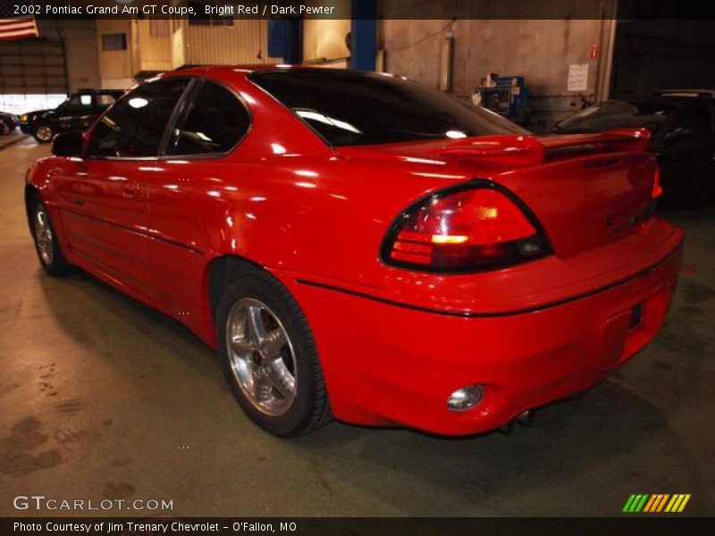 Bright Red / Dark Pewter 2002 Pontiac Grand Am GT Coupe