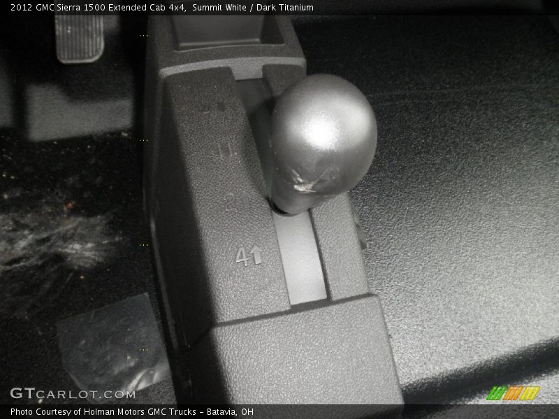Summit White / Dark Titanium 2012 GMC Sierra 1500 Extended Cab 4x4