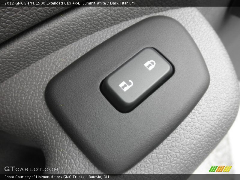 Summit White / Dark Titanium 2012 GMC Sierra 1500 Extended Cab 4x4