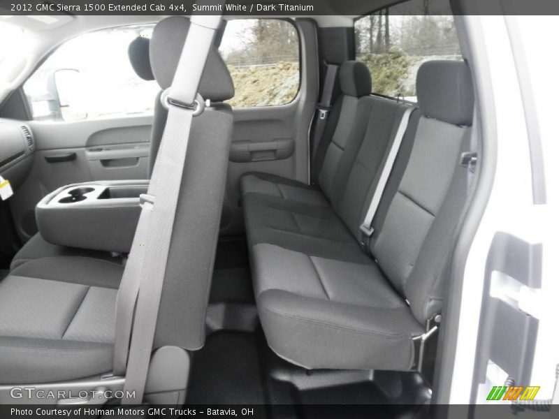 Summit White / Dark Titanium 2012 GMC Sierra 1500 Extended Cab 4x4