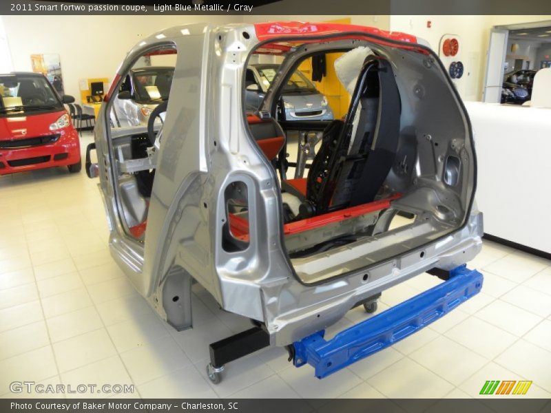 Frame Structure of a Smart car - 2011 Smart fortwo passion coupe