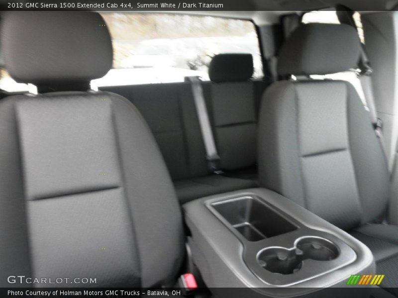 Summit White / Dark Titanium 2012 GMC Sierra 1500 Extended Cab 4x4