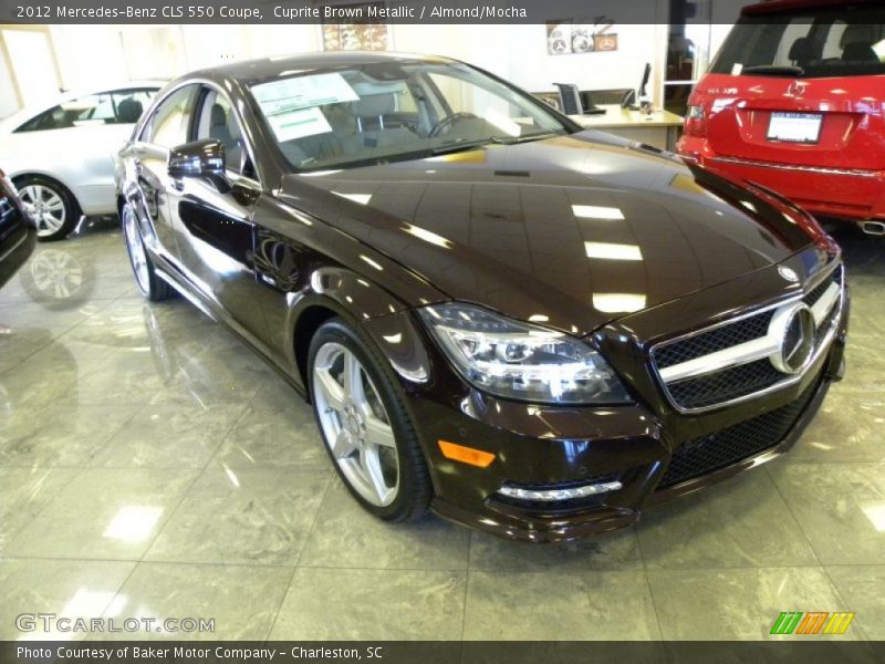 Cuprite Brown Metallic / Almond/Mocha 2012 Mercedes-Benz CLS 550 Coupe