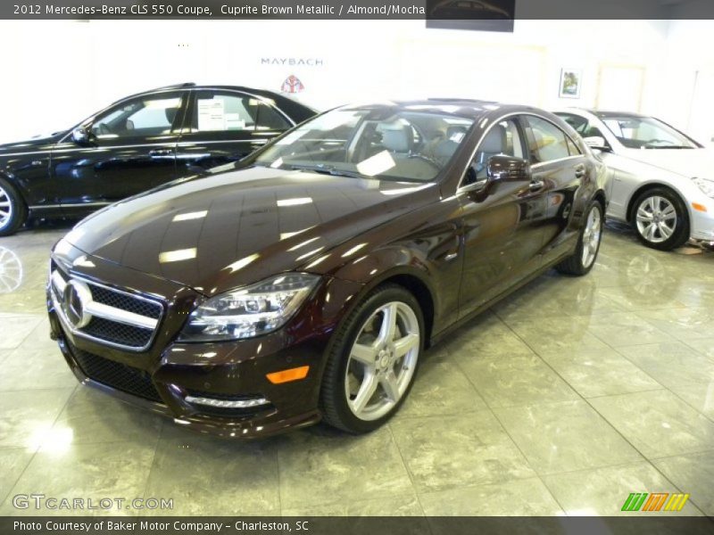 Cuprite Brown Metallic / Almond/Mocha 2012 Mercedes-Benz CLS 550 Coupe