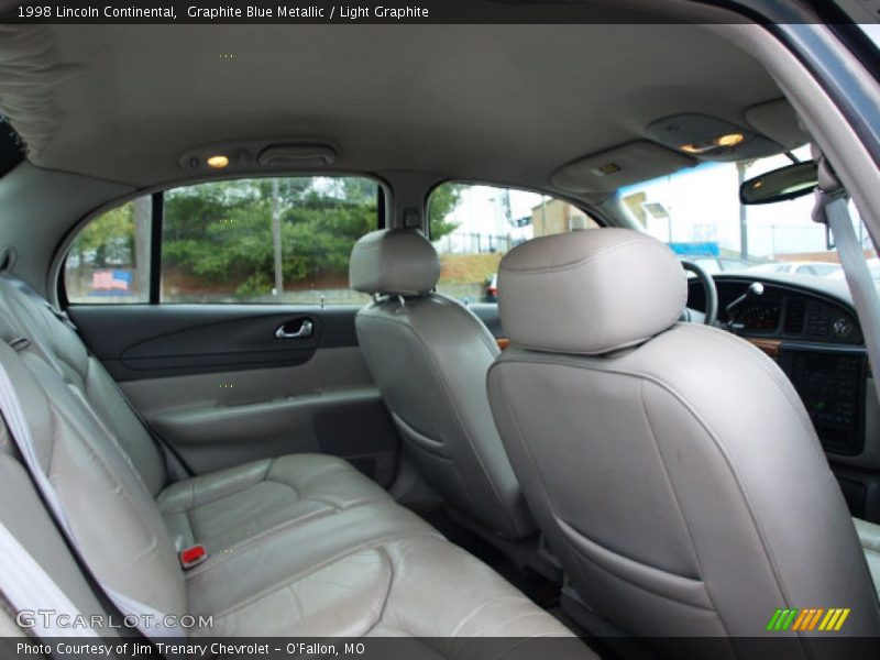 Graphite Blue Metallic / Light Graphite 1998 Lincoln Continental