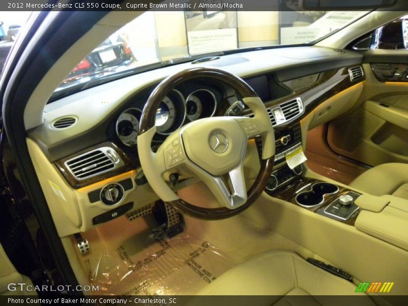 Cuprite Brown Metallic / Almond/Mocha 2012 Mercedes-Benz CLS 550 Coupe