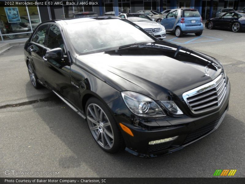 Black / AMG Black 2012 Mercedes-Benz E 63 AMG