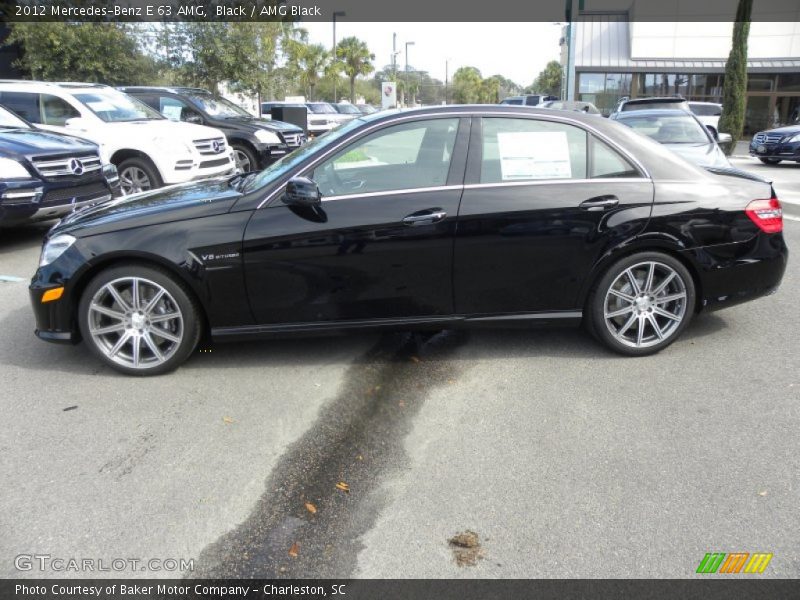 Black / AMG Black 2012 Mercedes-Benz E 63 AMG