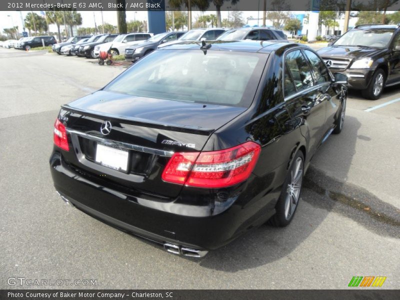 Black / AMG Black 2012 Mercedes-Benz E 63 AMG