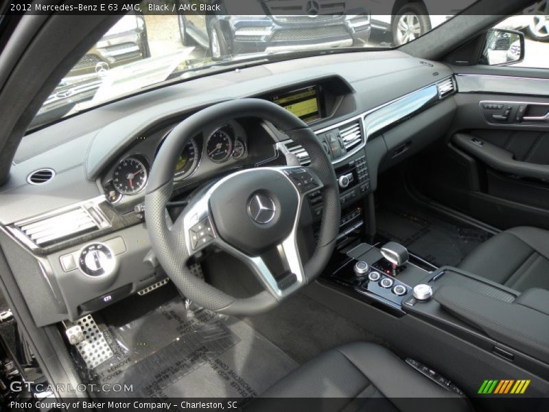  2012 E 63 AMG AMG Black Interior