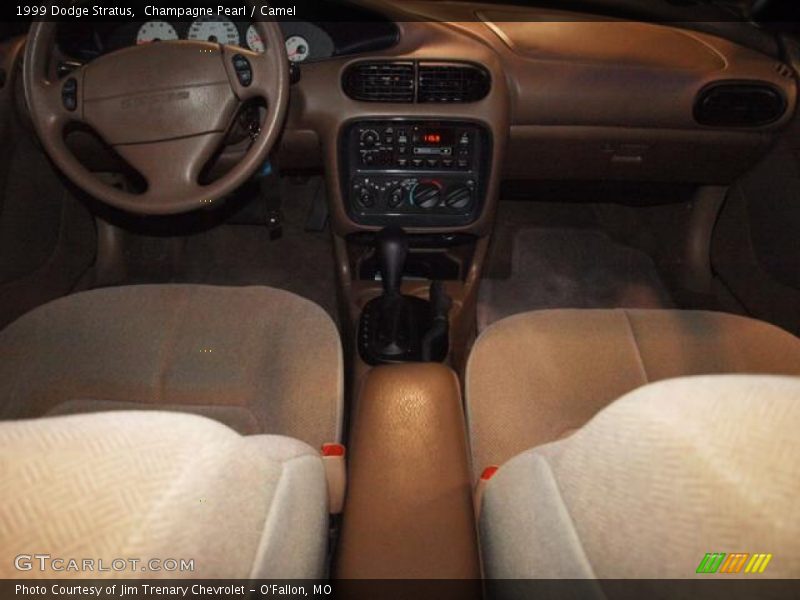 Champagne Pearl / Camel 1999 Dodge Stratus