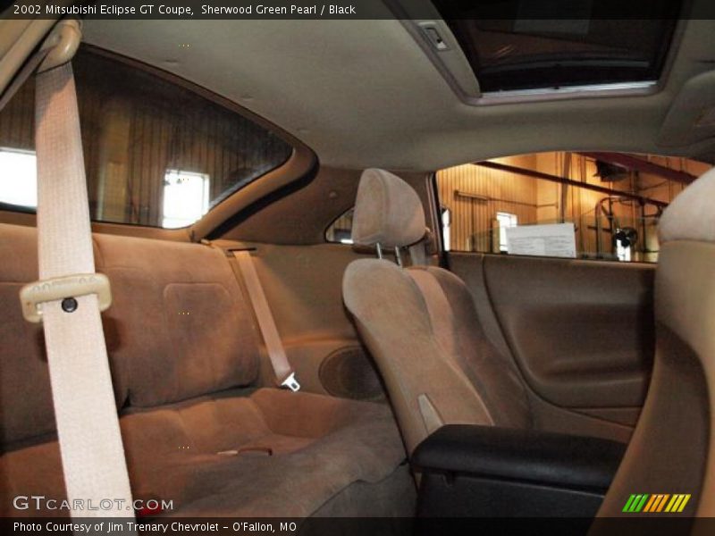 Sherwood Green Pearl / Black 2002 Mitsubishi Eclipse GT Coupe