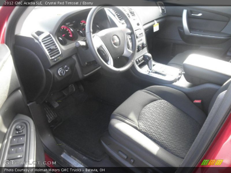 Crystal Red Tintcoat / Ebony 2012 GMC Acadia SLE
