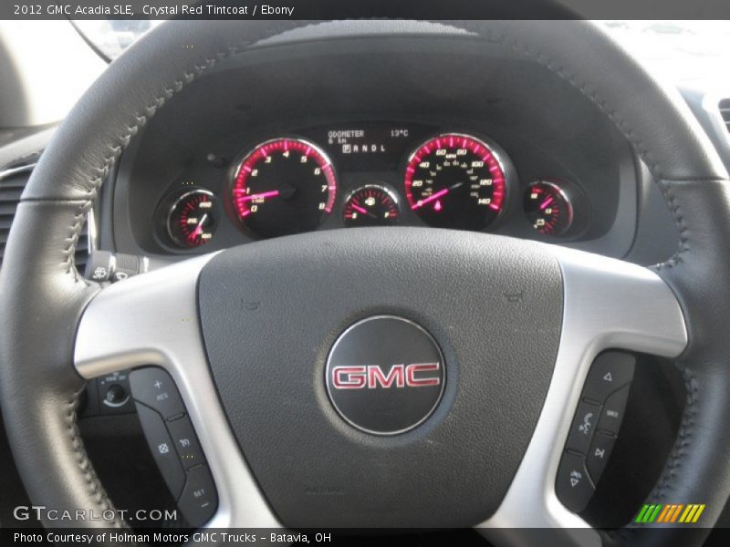 Crystal Red Tintcoat / Ebony 2012 GMC Acadia SLE