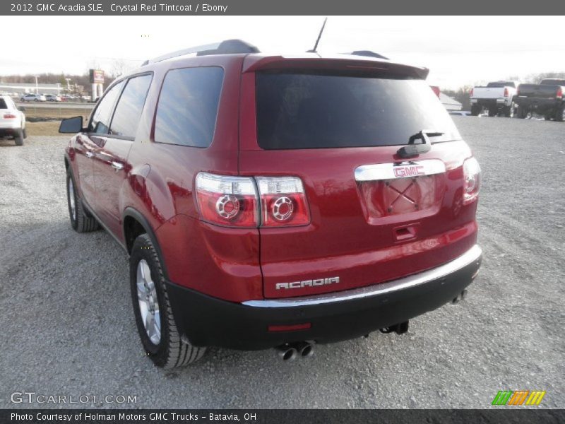 Crystal Red Tintcoat / Ebony 2012 GMC Acadia SLE