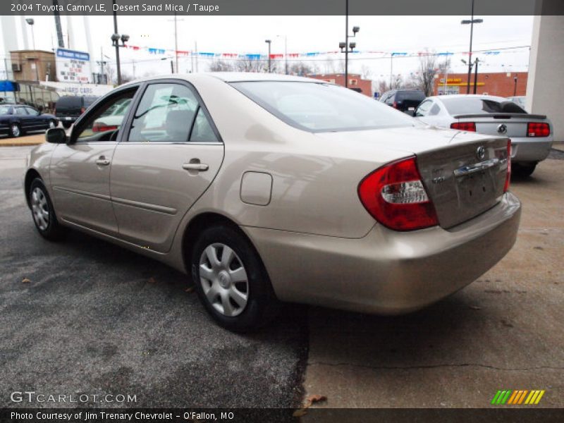 Desert Sand Mica / Taupe 2004 Toyota Camry LE