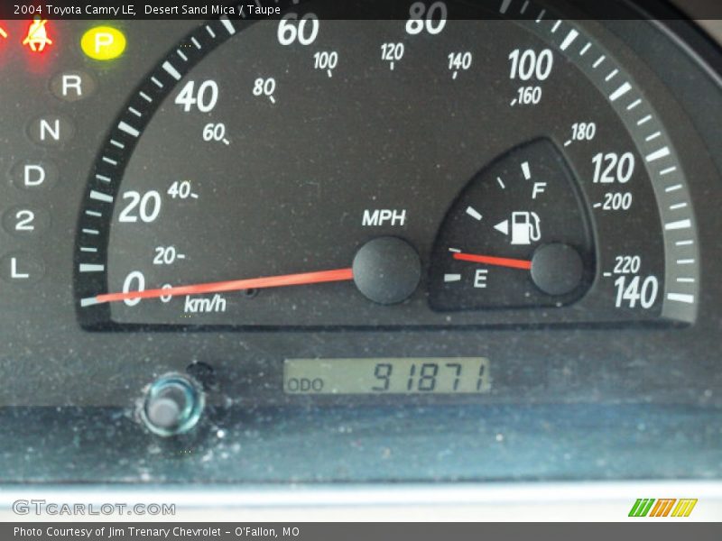 Desert Sand Mica / Taupe 2004 Toyota Camry LE