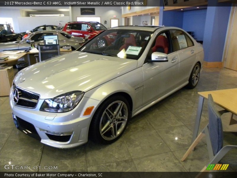 Front 3/4 View of 2012 C 63 AMG