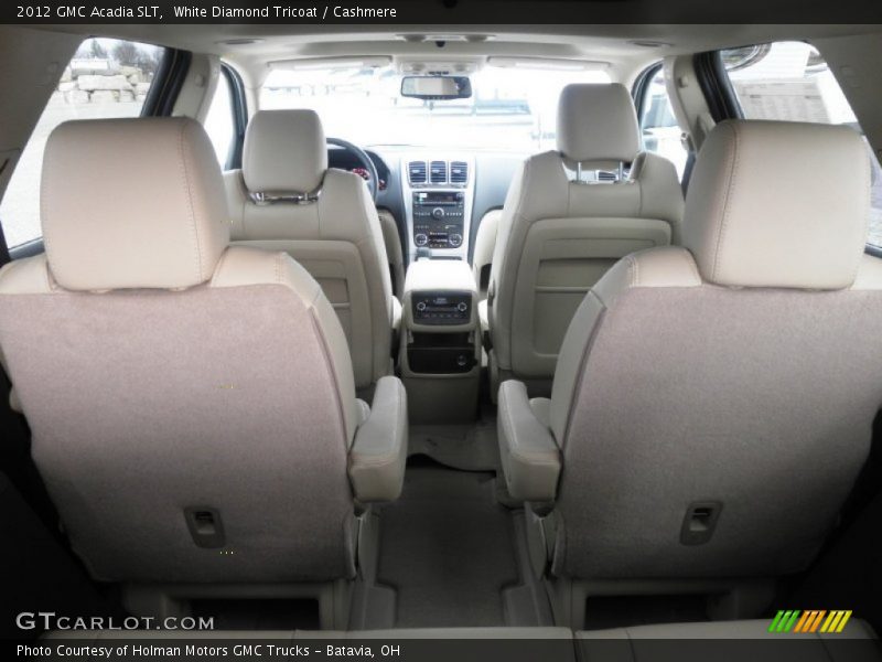 White Diamond Tricoat / Cashmere 2012 GMC Acadia SLT