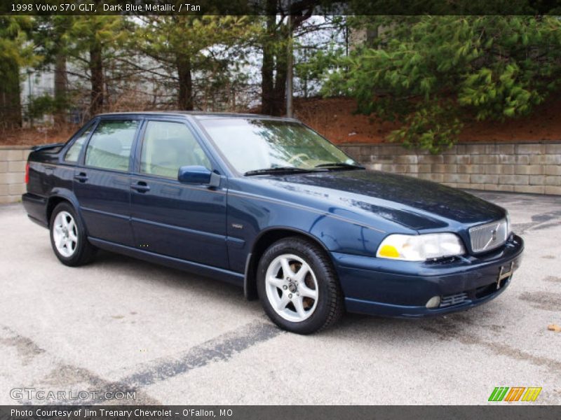 Dark Blue Metallic / Tan 1998 Volvo S70 GLT