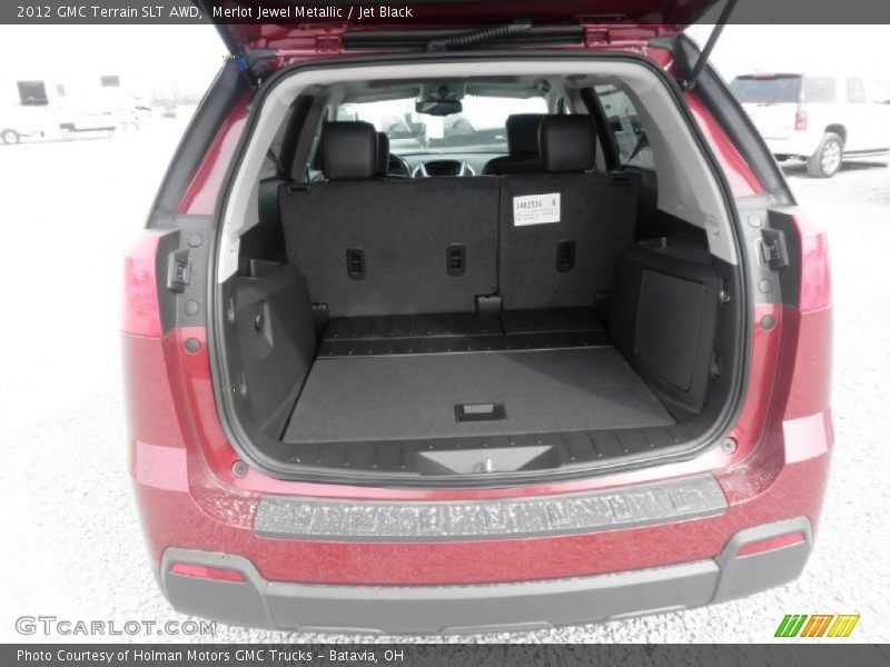 Merlot Jewel Metallic / Jet Black 2012 GMC Terrain SLT AWD