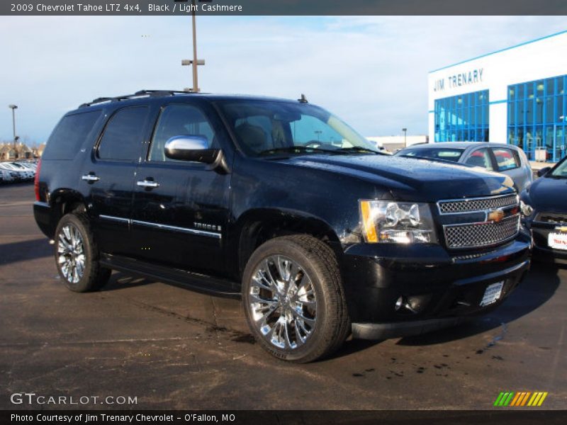 Black / Light Cashmere 2009 Chevrolet Tahoe LTZ 4x4
