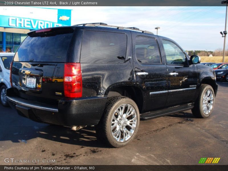 Black / Light Cashmere 2009 Chevrolet Tahoe LTZ 4x4