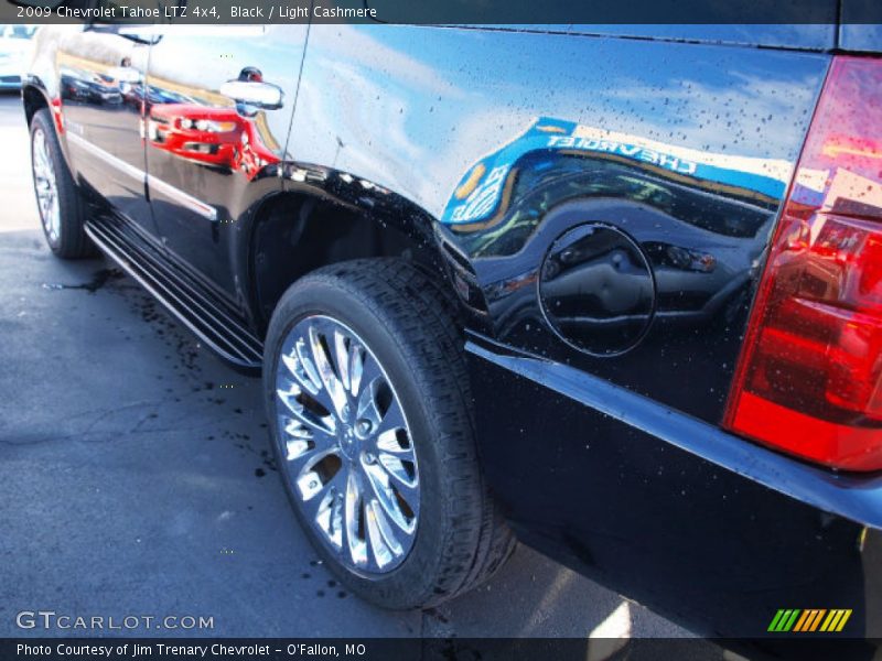 Black / Light Cashmere 2009 Chevrolet Tahoe LTZ 4x4