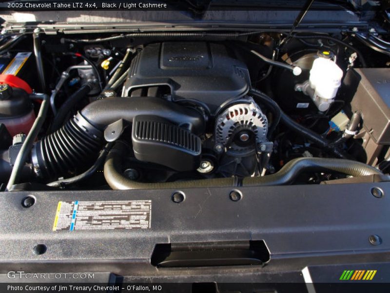 Black / Light Cashmere 2009 Chevrolet Tahoe LTZ 4x4