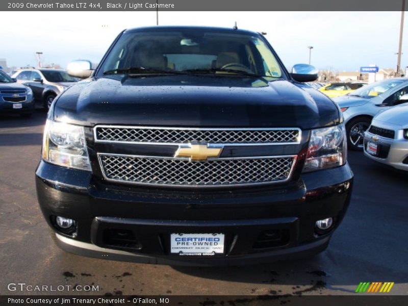 Black / Light Cashmere 2009 Chevrolet Tahoe LTZ 4x4