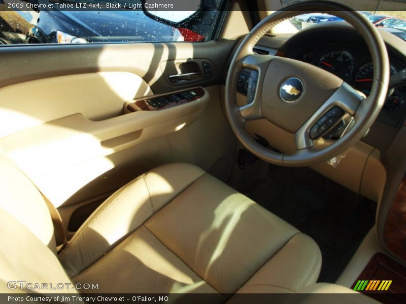Black / Light Cashmere 2009 Chevrolet Tahoe LTZ 4x4
