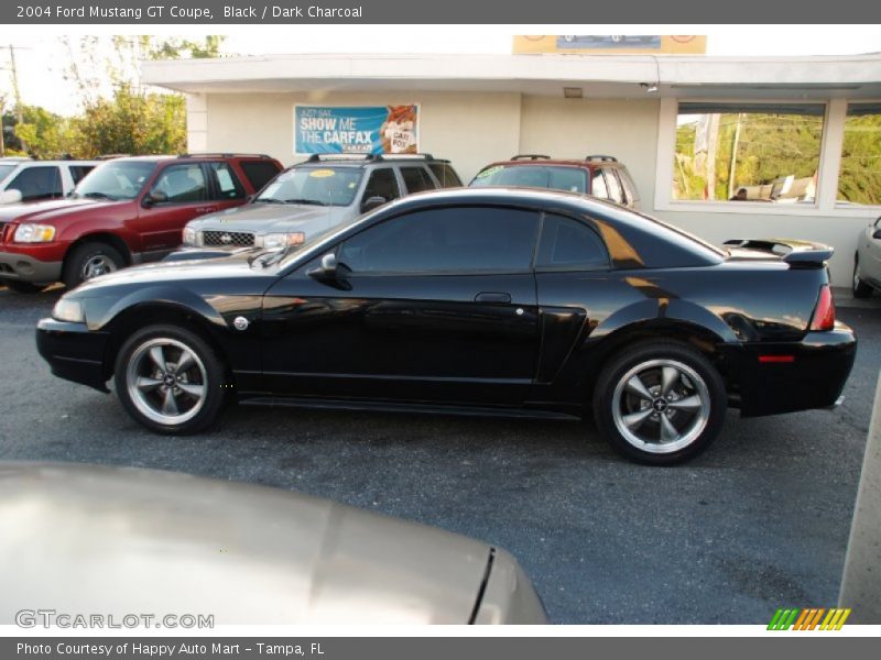 Black / Dark Charcoal 2004 Ford Mustang GT Coupe
