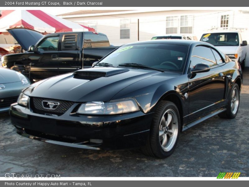Black / Dark Charcoal 2004 Ford Mustang GT Coupe