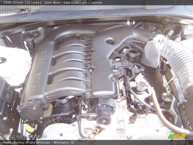 Stone White / Dark Khaki/Light Graystone 2008 Chrysler 300 Limited