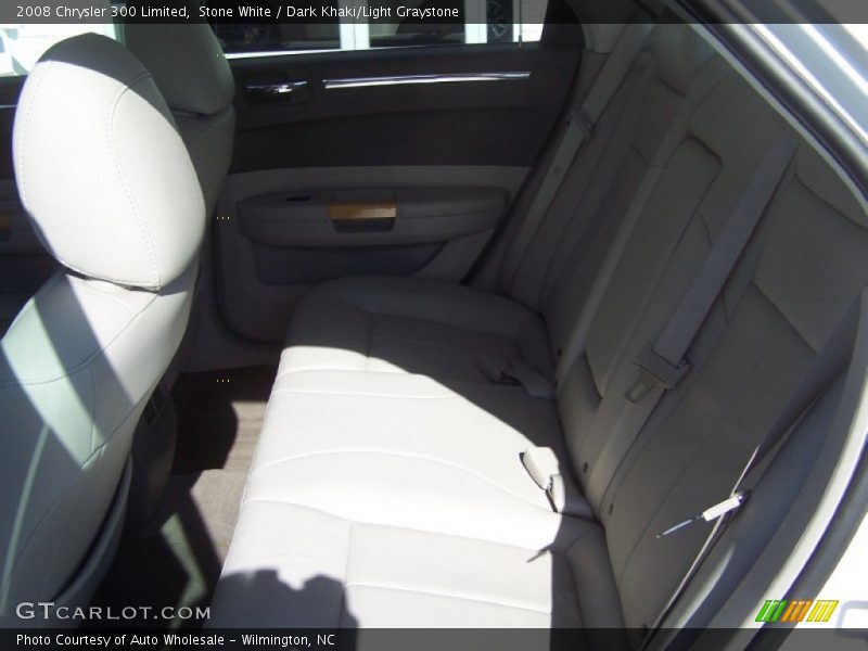 Stone White / Dark Khaki/Light Graystone 2008 Chrysler 300 Limited