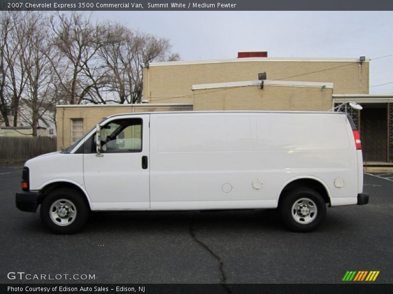 Summit White / Medium Pewter 2007 Chevrolet Express 3500 Commercial Van