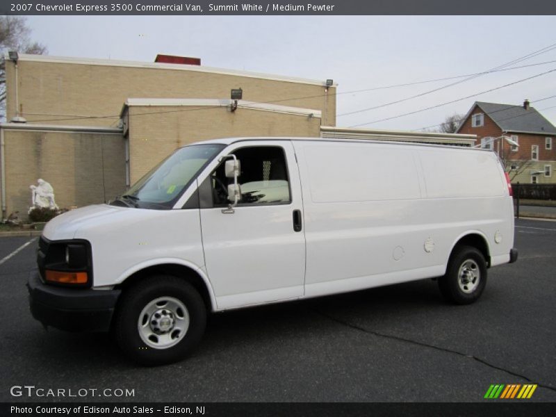 Summit White / Medium Pewter 2007 Chevrolet Express 3500 Commercial Van
